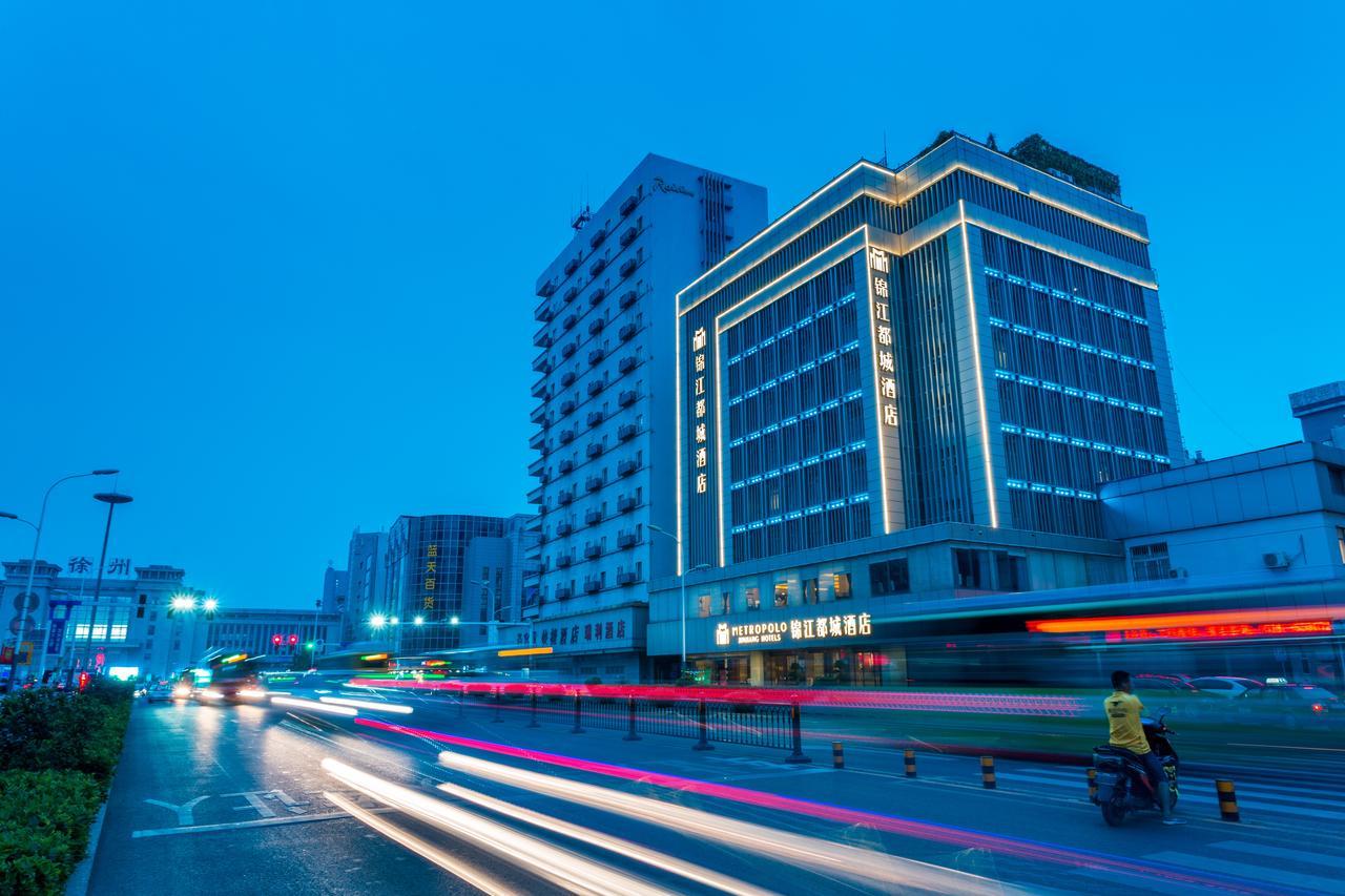 Metropolo Jinjiang Xuzhou Railway Station Suning Plaza Chudu Hotel Buitenkant foto