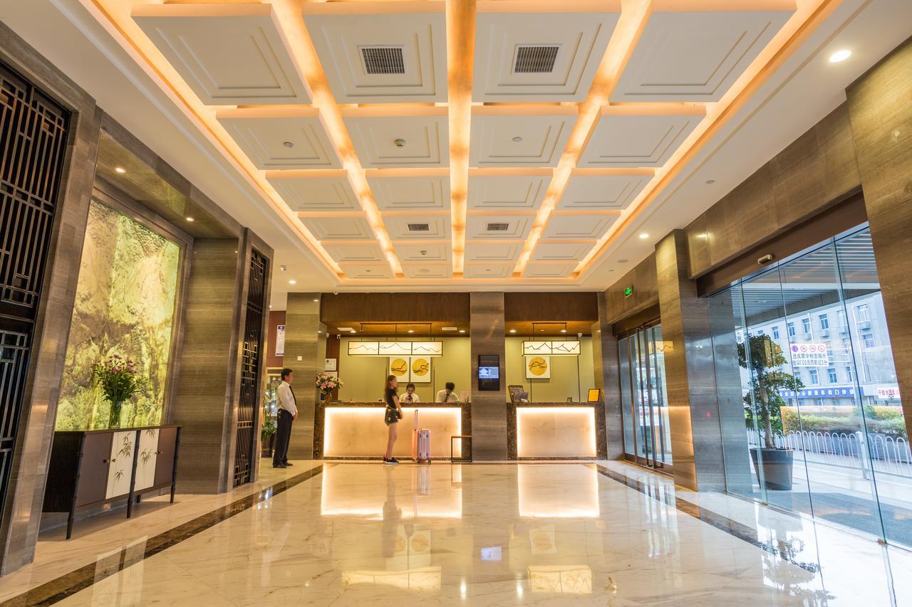 Metropolo Jinjiang Xuzhou Railway Station Suning Plaza Chudu Hotel Buitenkant foto